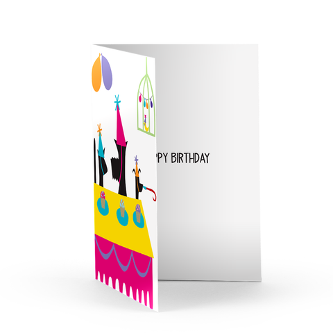 Birthday Party Greeting Card