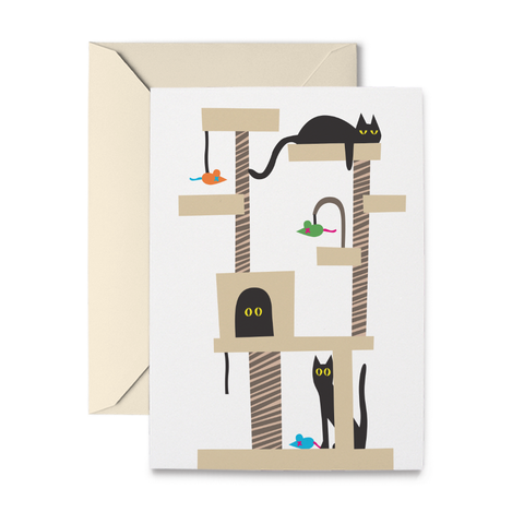Cat Tree Note Cards