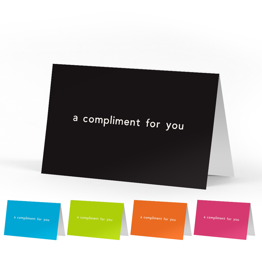 Classic Compliment Cards