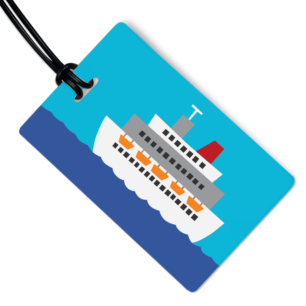 Cruise Ship Luggage Tag