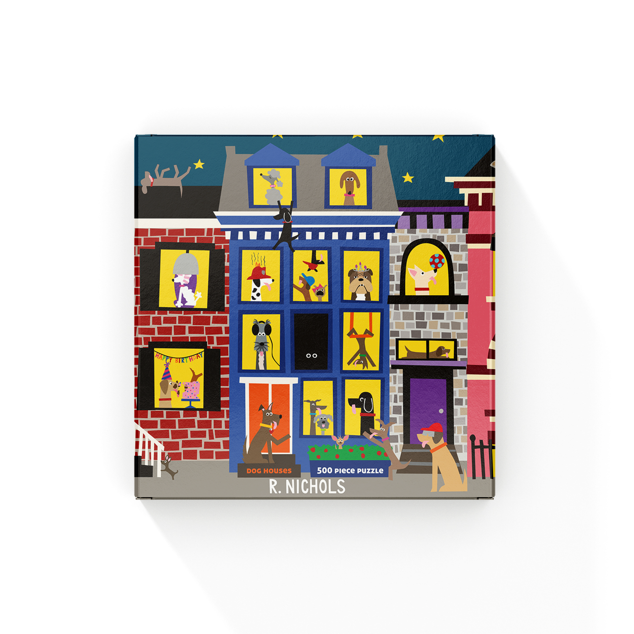Dog Houses Jigsaw Puzzle