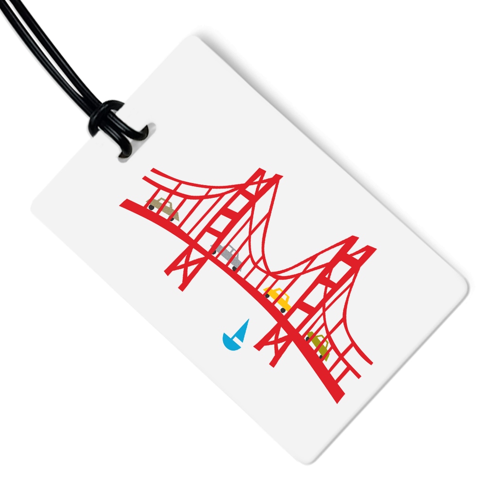 Golden Gate Bridge Luggage Tag