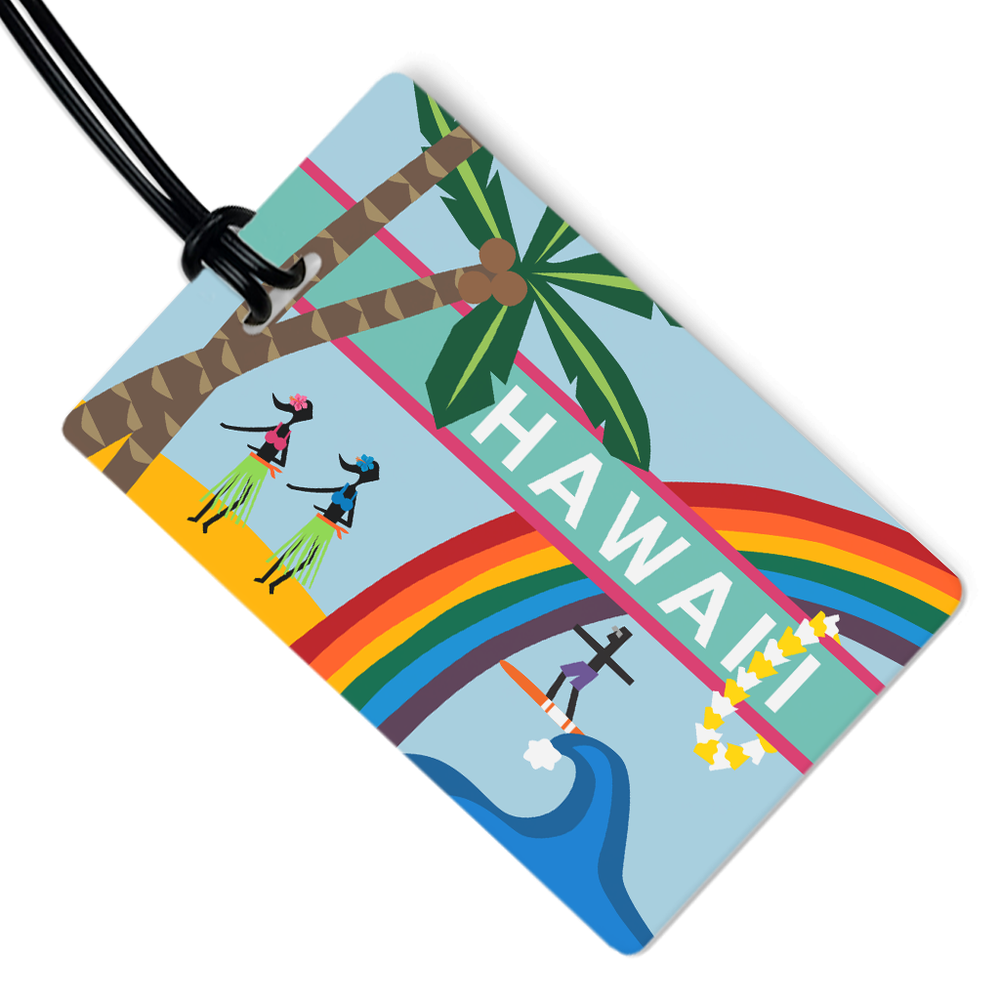 Hawaii Luggage Tag