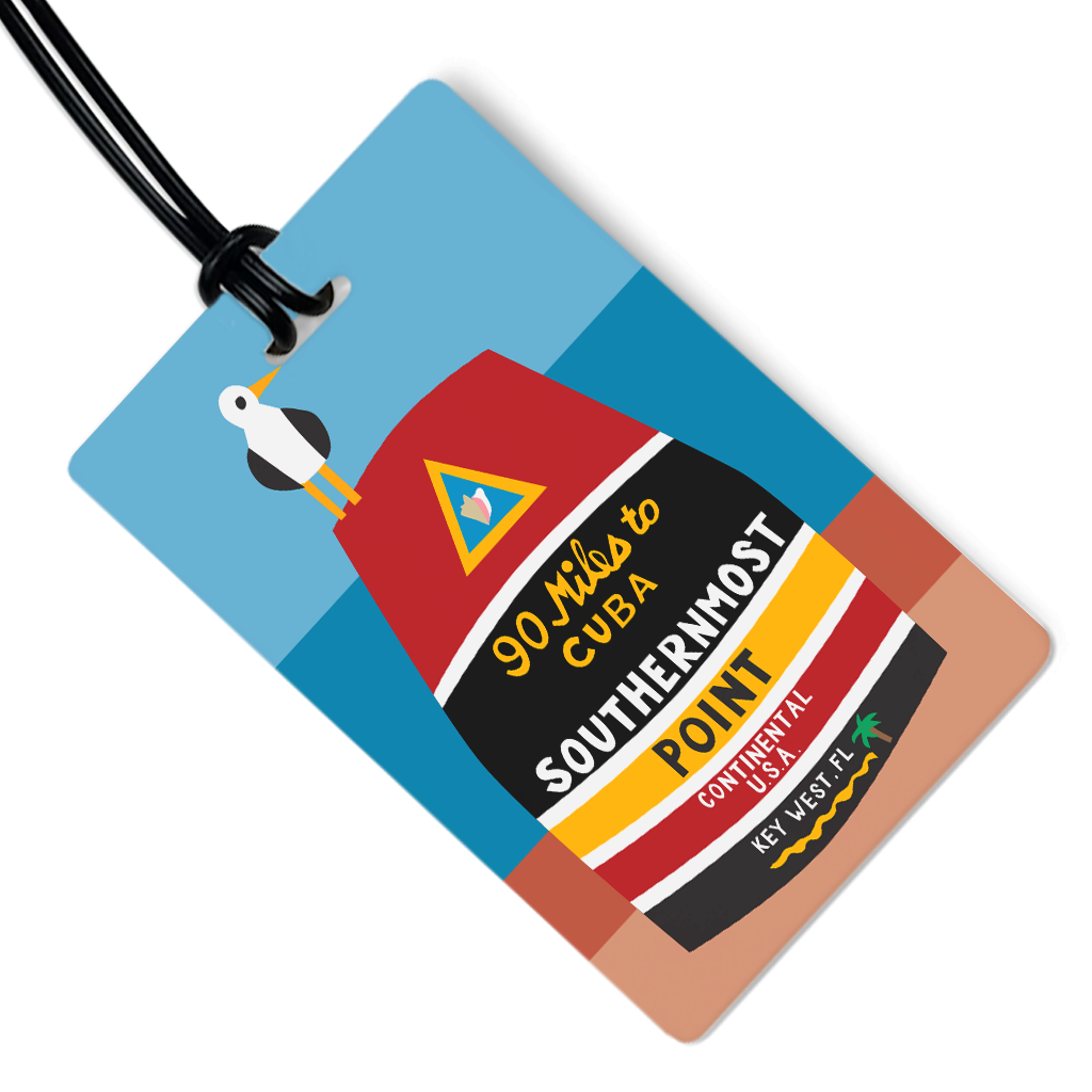 Point Load Tag Southernmost Point Luggage Tag – R. Nichols