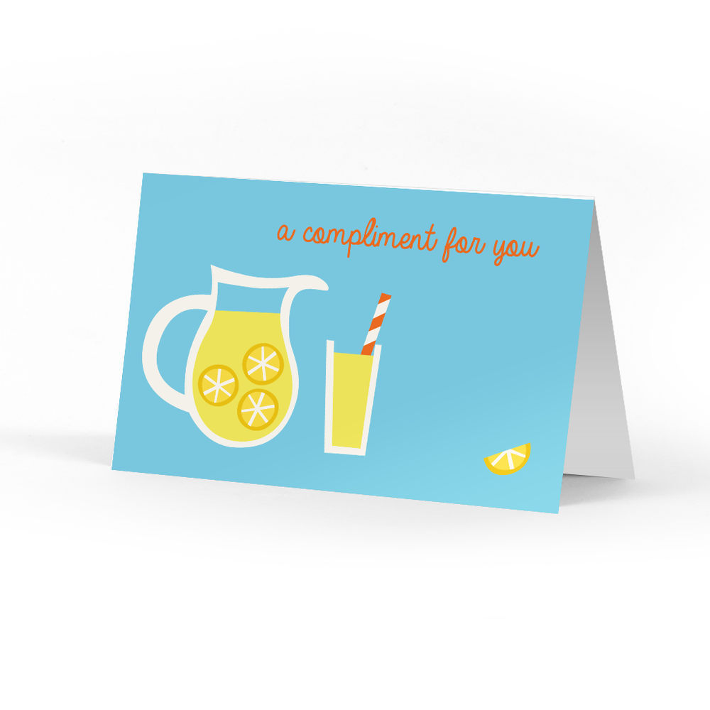 Lemonade Compliment Cards