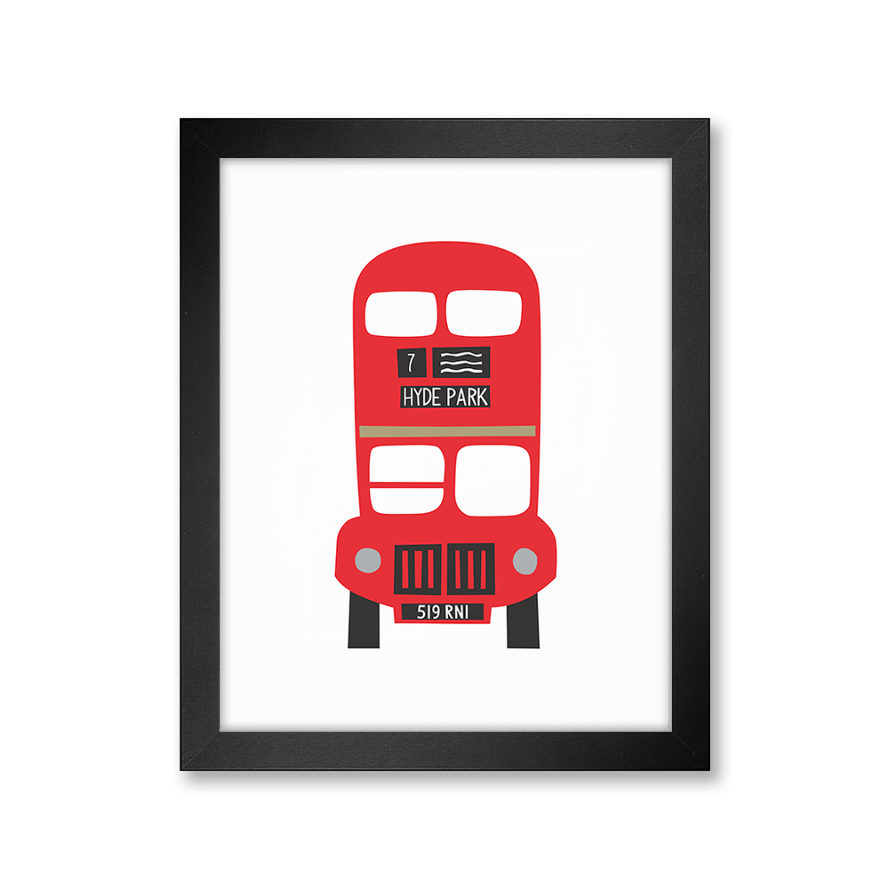 London Bus Print