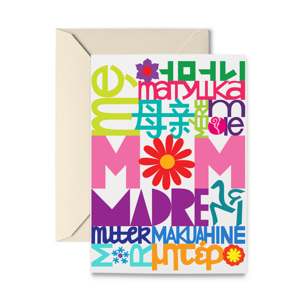 Mother's Day World Greeting Card
