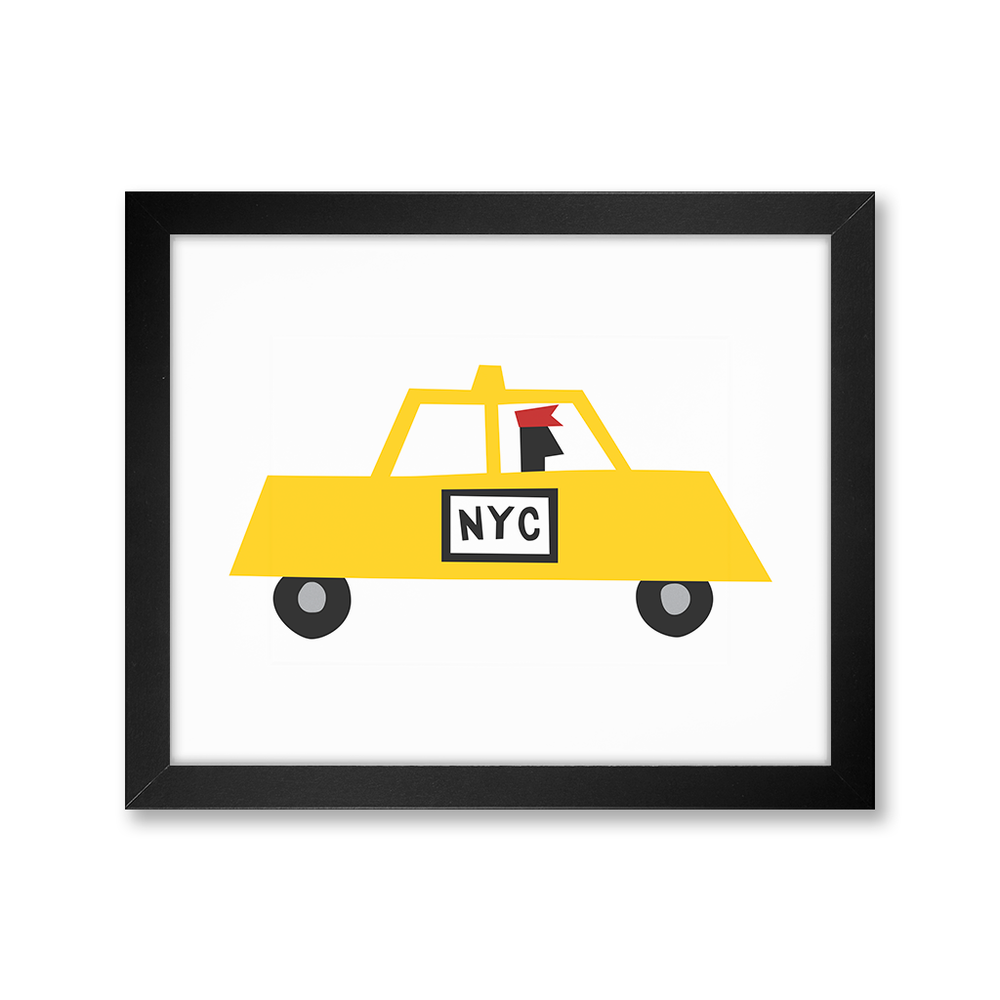 NYC Taxi Print