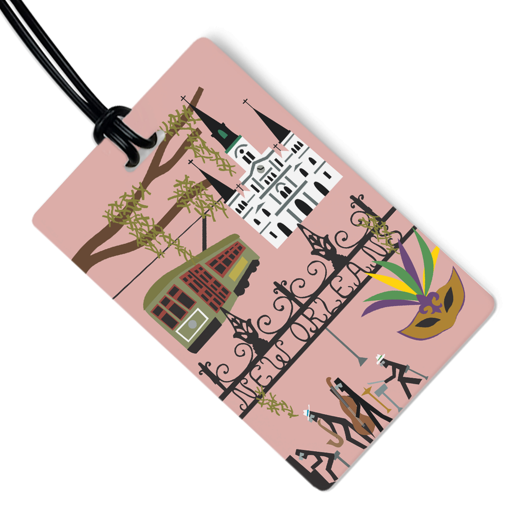 New Orleans Luggage Tag