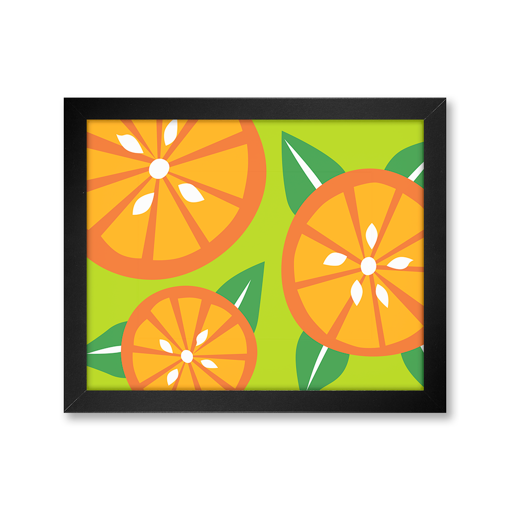 Orange Slice Print