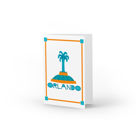 Orlando Fountain Note Cards