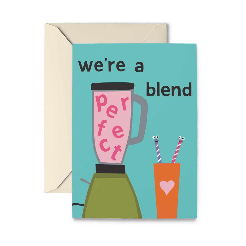Perfect Blend Greeting Card