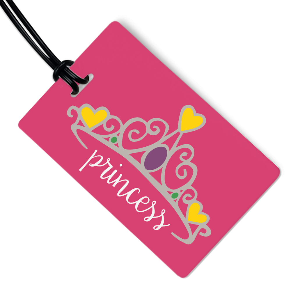 Princess Crown Luggage Tag