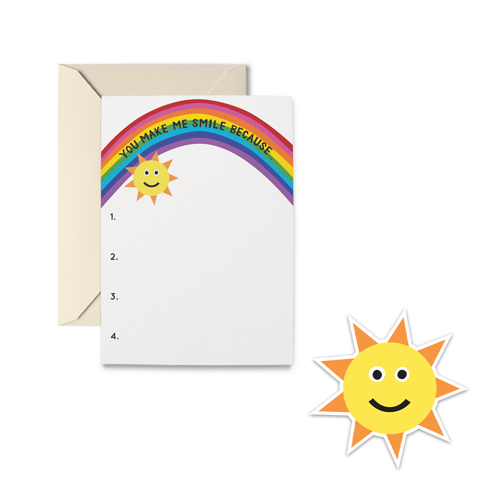 Rainbow Graticard, Greetings That Stick