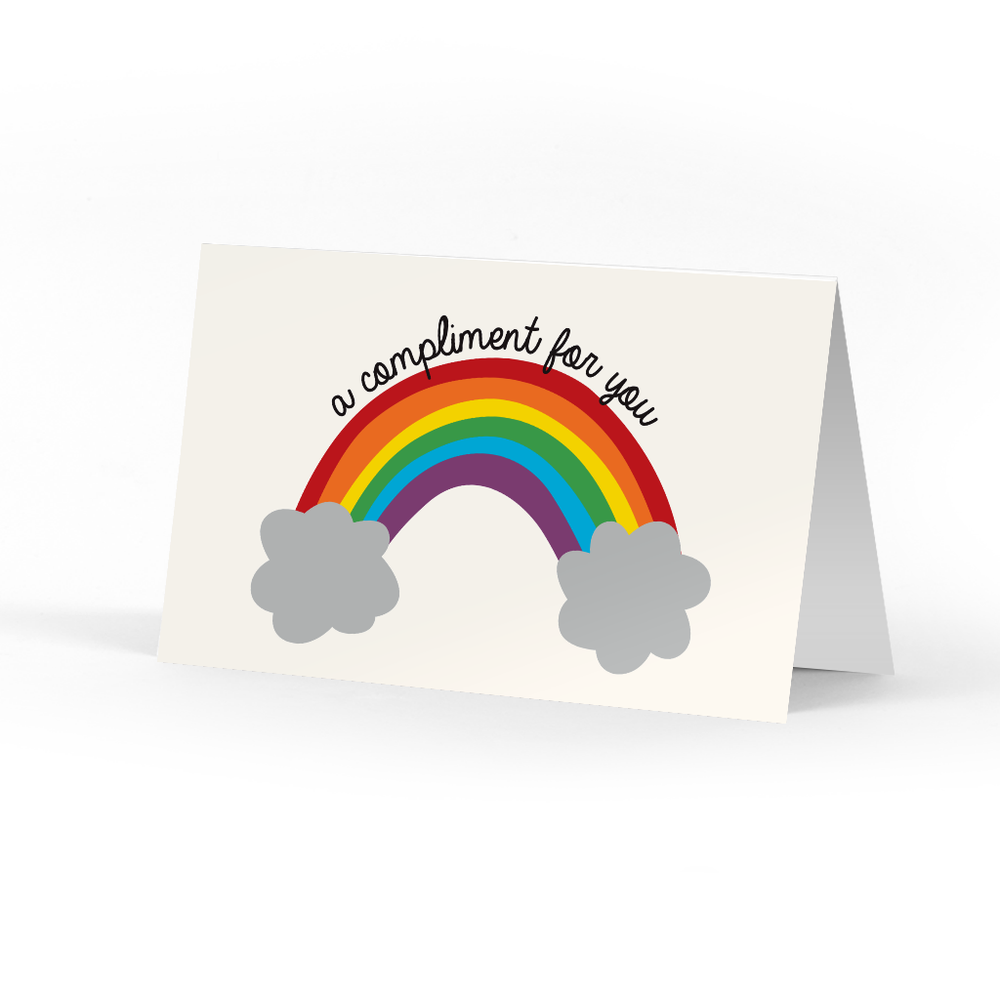 Rainbow Compliment Cards