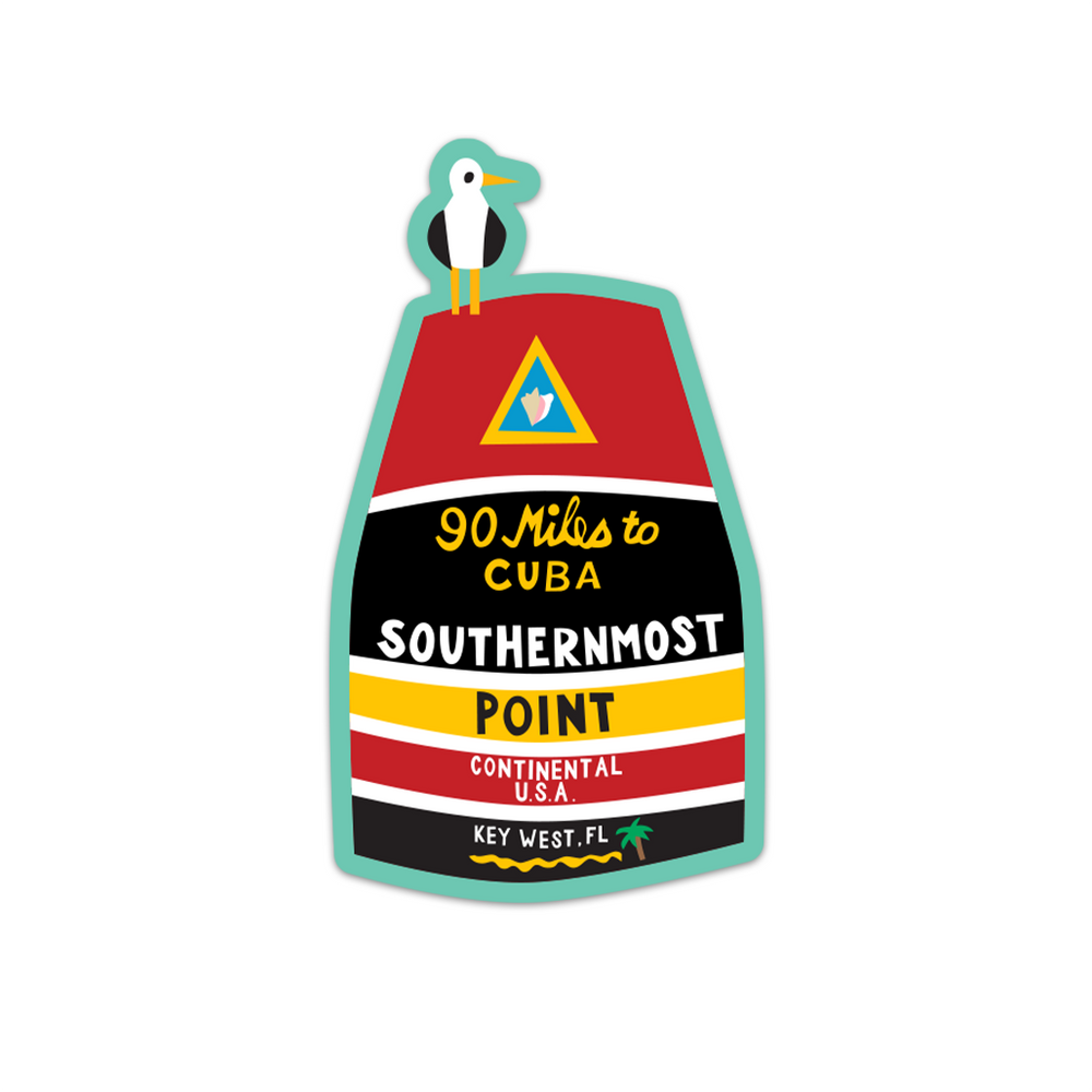 Southernmost Point Sticker