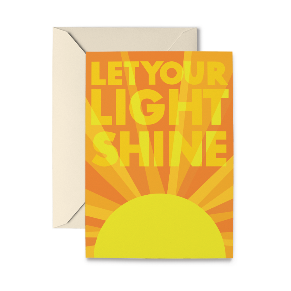 Shining Light Greeting Card