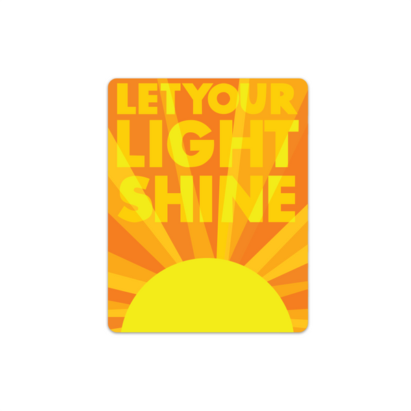 Shining Light Sticker – R. Nichols