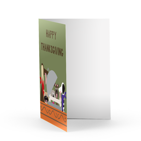 Thanksgiving Feast Greeting Card