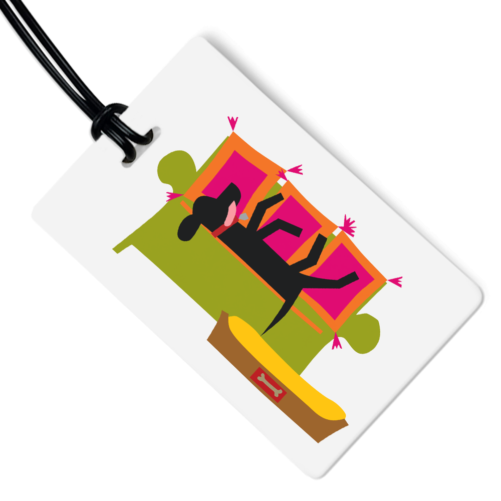 The Nap Luggage Tag