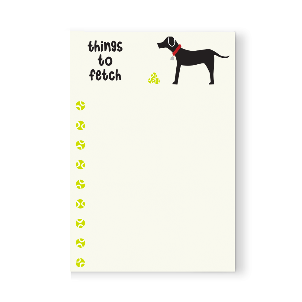 Doggie Fetch Notepad
