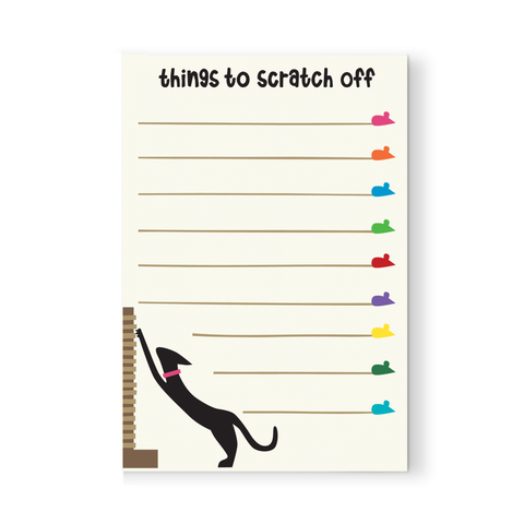 Cat Scratch Notepad