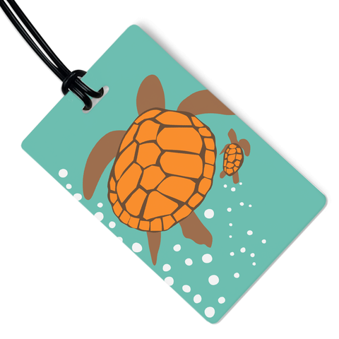 Turtle Luggage Tag R. Nichols