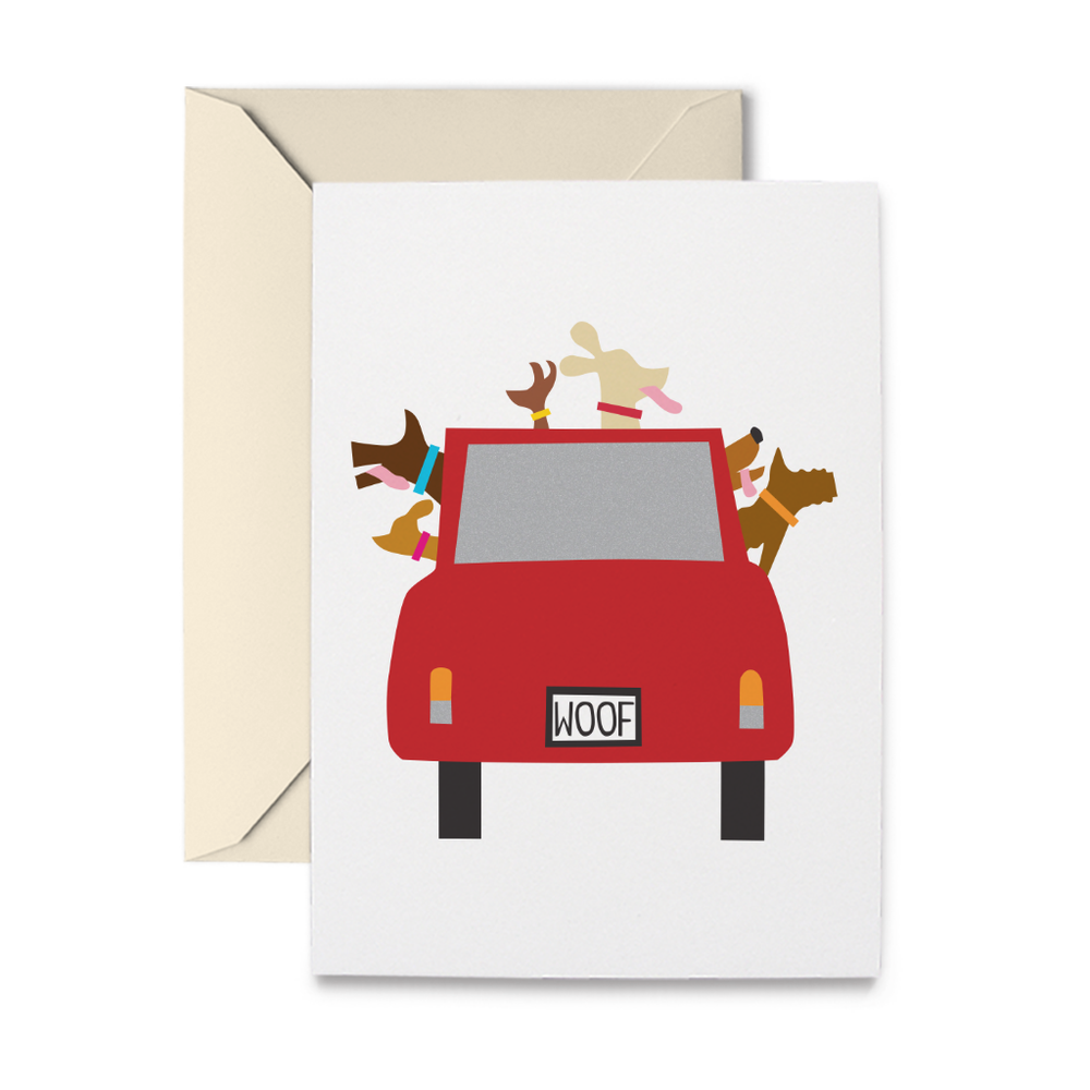 Woofmobile Note Cards